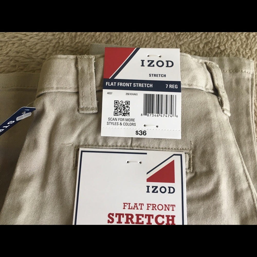 Brand New with tags Izod Khaki uniform pants
